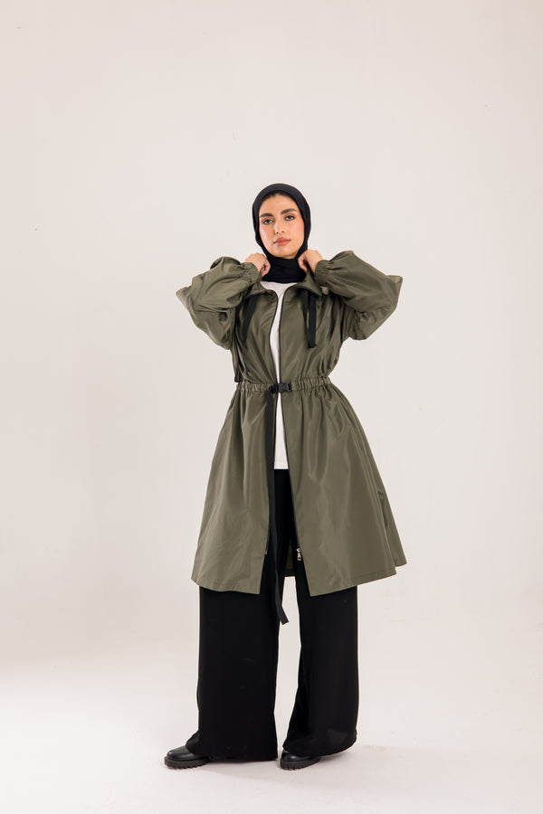 Waterproof material jacket