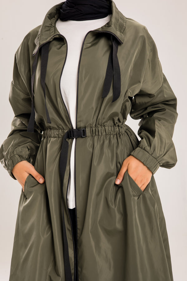 Waterproof material jacket