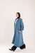Long cozy Milton coat with hood