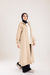 Long cozy Milton coat with hood