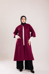 Knee length woolen coat