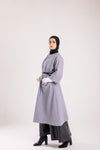 Knee length woolen coat