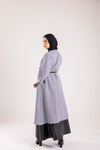 Knee length woolen coat
