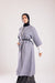 Knee length woolen coat