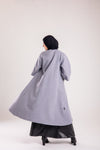 Knee length woolen coat