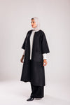Knee length woolen coat