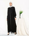 Raglan Abaya With bottons
