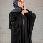 Abaya Freesize With Colored Embroidery
