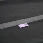 Chiffon scarf with Mat Satin detail