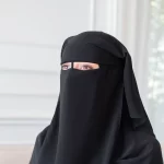 Niqab Khaliji 2 layers