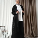 Tulip Cardigan with hoody and side clips