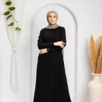 New Basic crepe Abaya