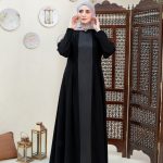 Satin*Crepe Classic Abaya