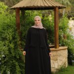 pocho Abaya with embellished layers