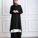 Tulip crepe cardigan