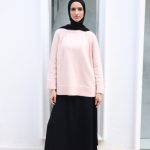 raglan sleeve sweater Rose